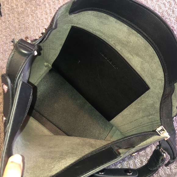 Black Faux Leather Melie Biano Bag - Picture 2 of 2